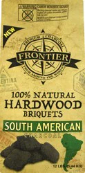 Frontier South American Hardwood Briquets Charcoal 12 lb