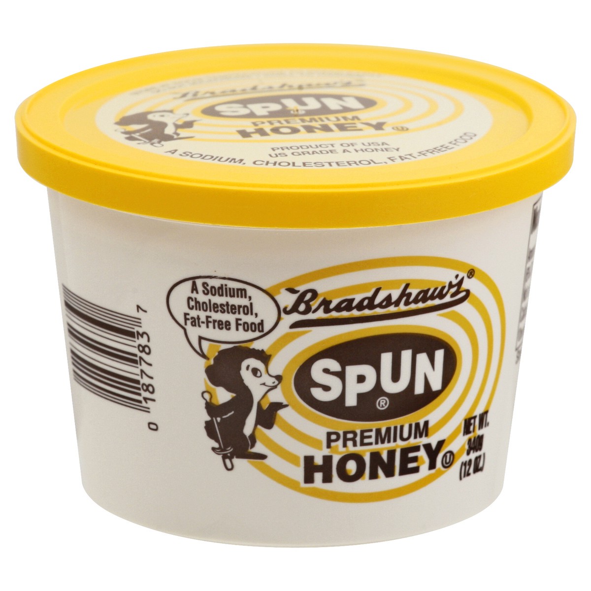 slide 2 of 9, Bradshaw's Spun Premium Honey, 12 oz