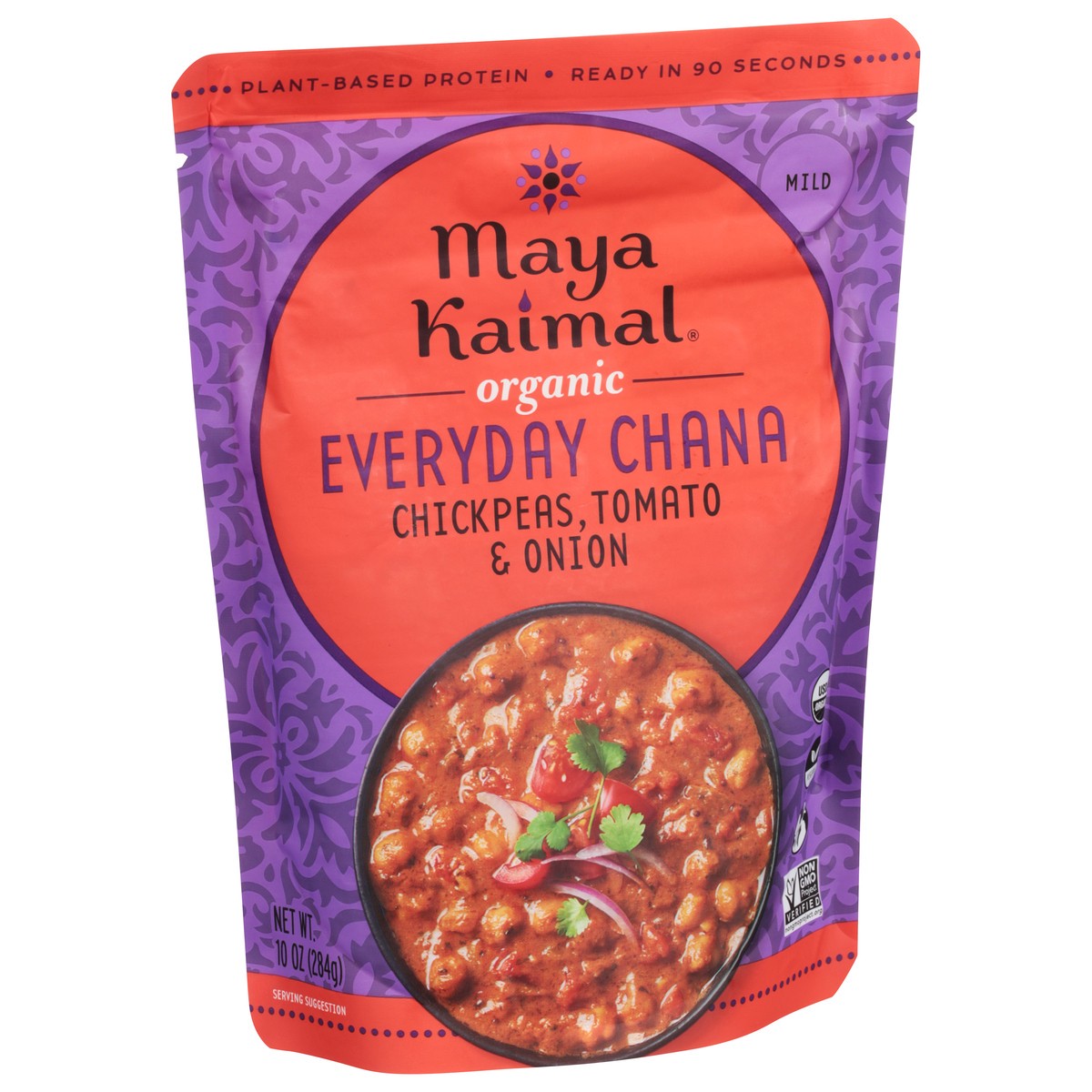 slide 3 of 9, Maya Kaimal Org Chana Tomato Onion, 10 oz