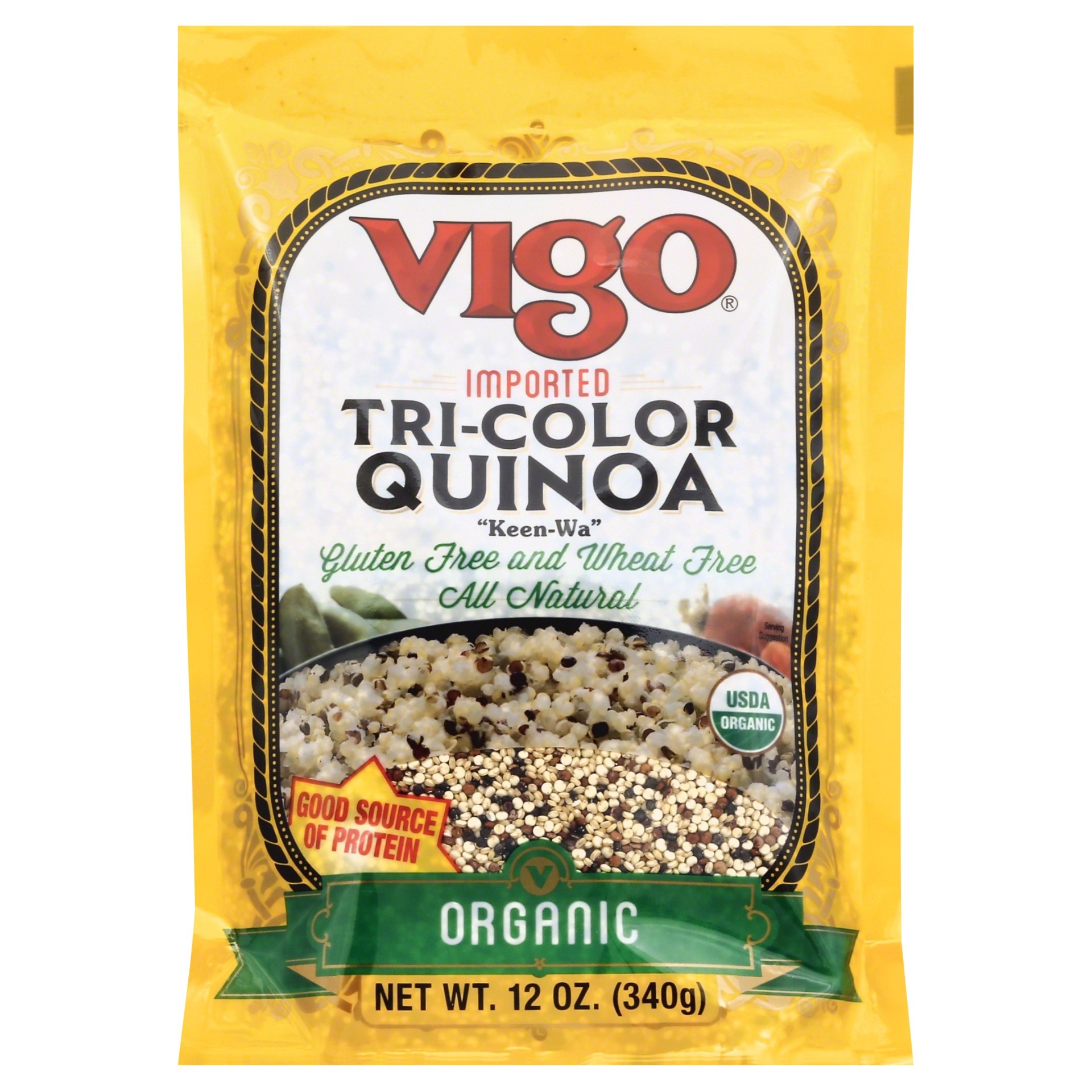 slide 1 of 1, Vigo Quinoa 12 oz, 12 oz