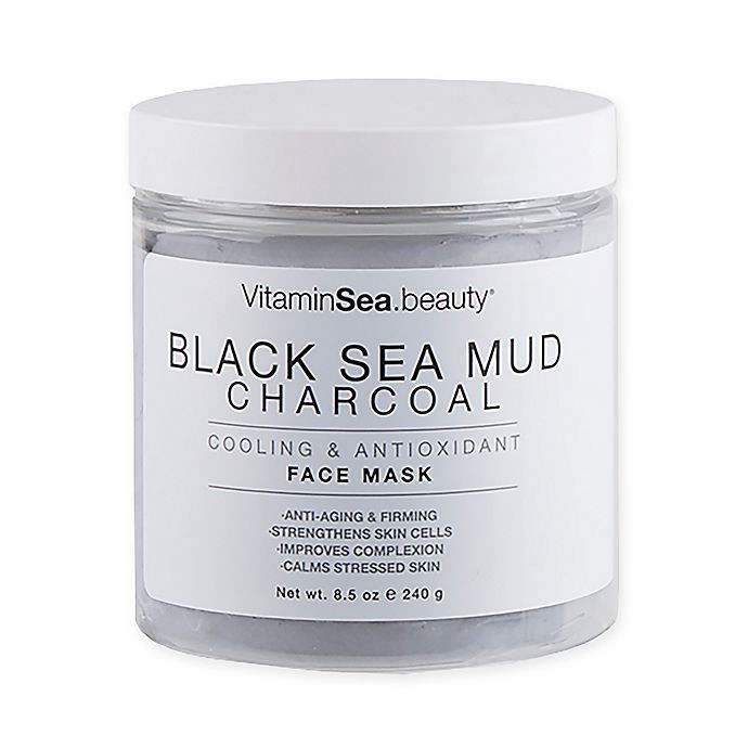 slide 1 of 3, VitaminSEA.beauty Black Sea Mud & Charcoal Face Mask, 8.5 fl oz