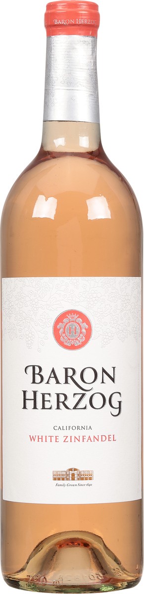 slide 4 of 10, BARON HERZOG White Zinfandel, 750 ml