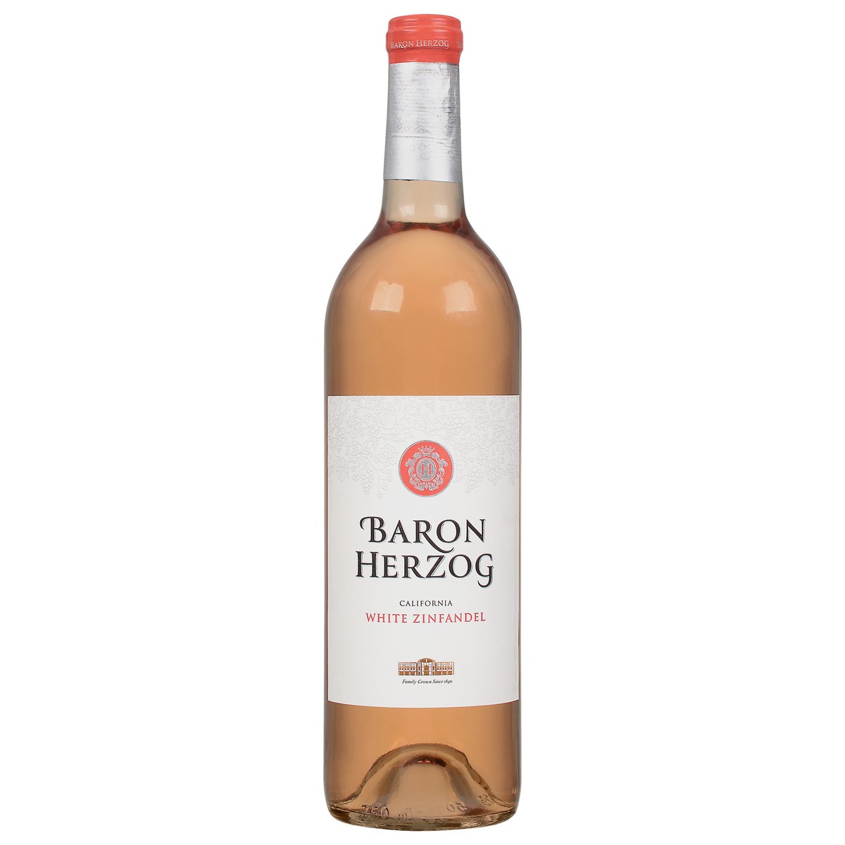 slide 1 of 10, BARON HERZOG White Zinfandel, 750 ml
