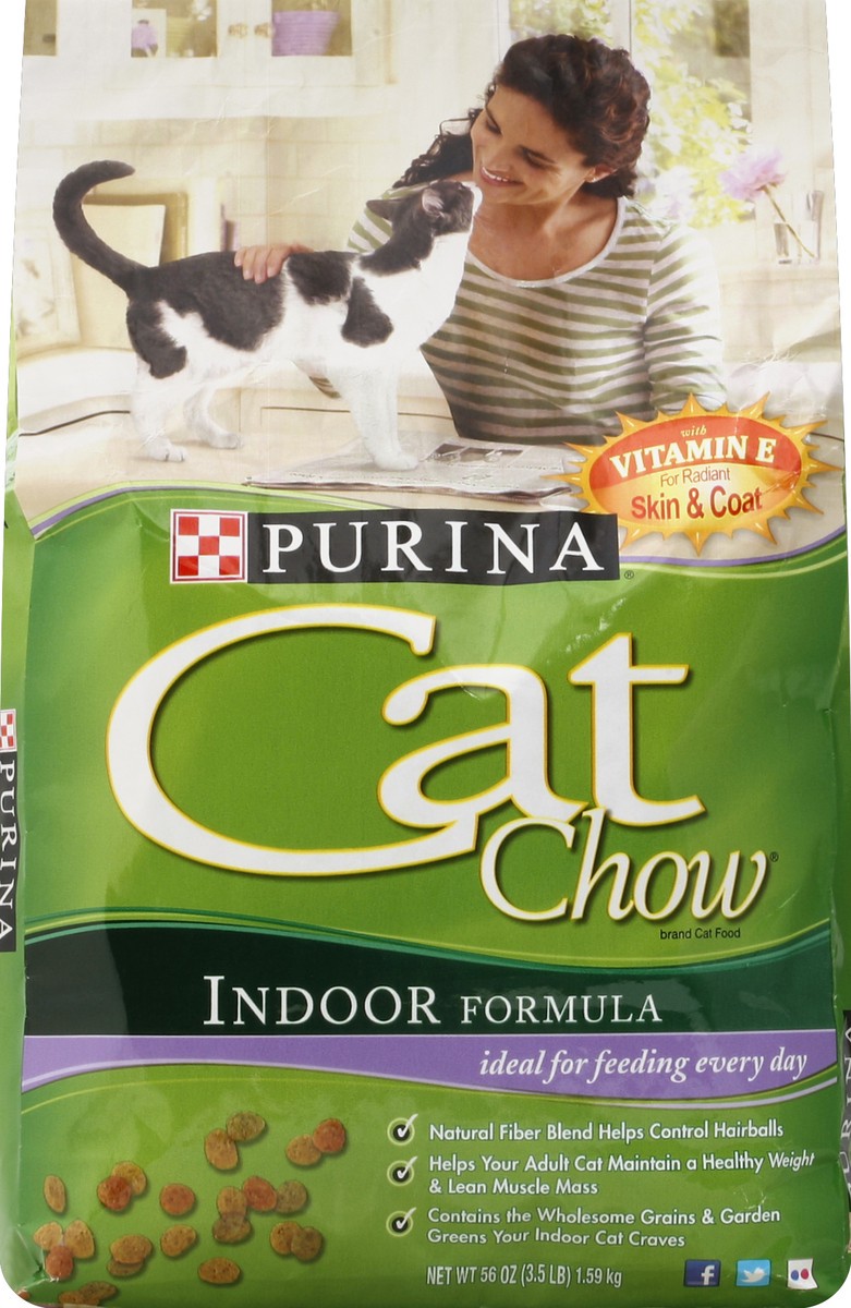 slide 4 of 6, Purina Cat Chow Indoor Formula, 3.15 lb