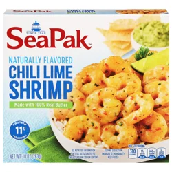 SeaPak Naturally Flavored Chili Lime Shrimp Frozen