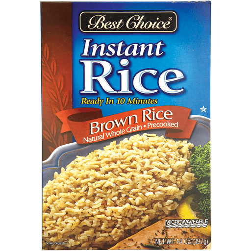 slide 1 of 1, Best Choice Instant Brown Rice, 14 oz