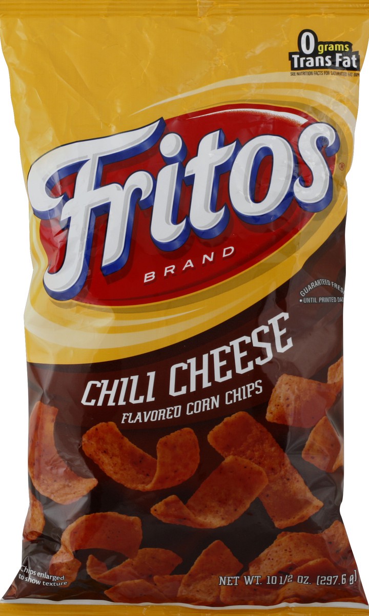 slide 5 of 6, Fritos Corn Chips Chili Cheese Flavored, 10.5 oz