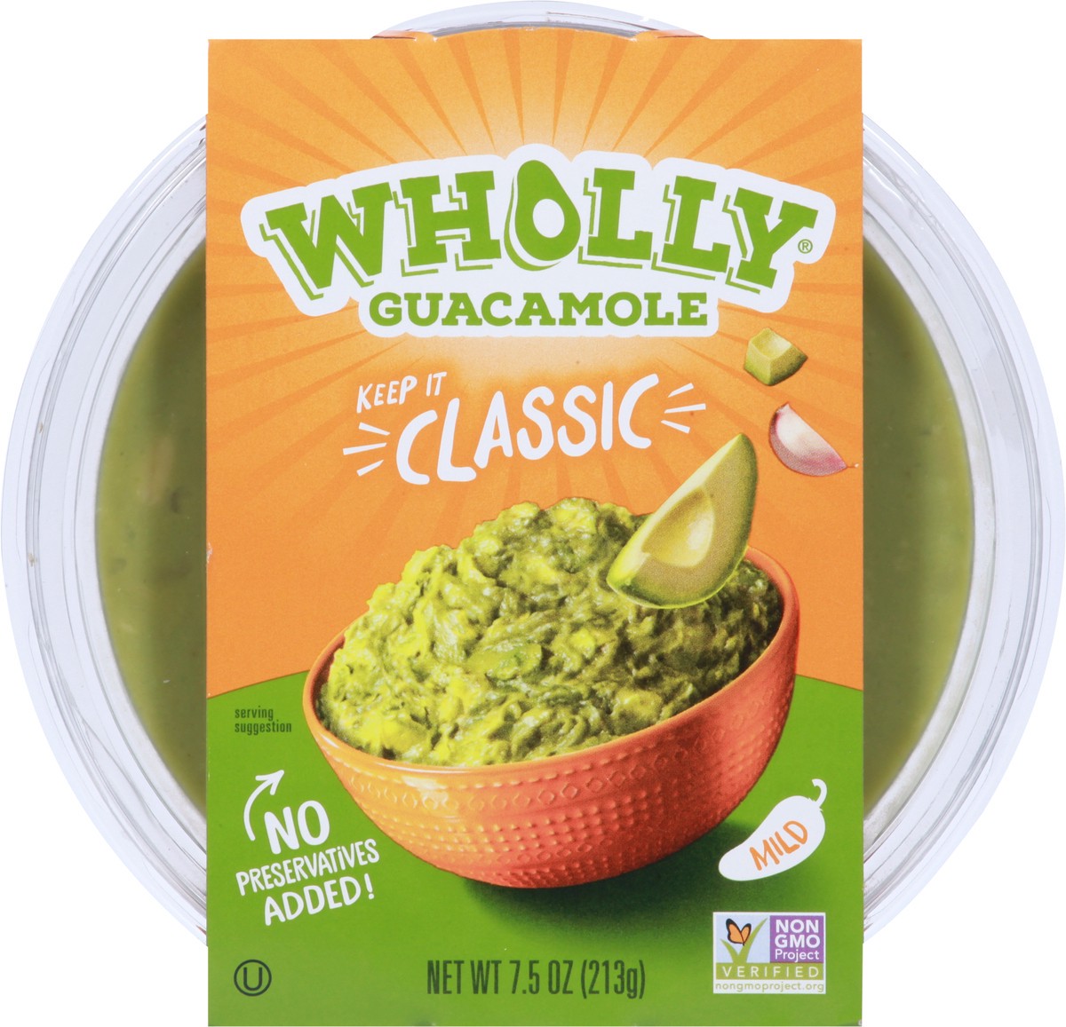 slide 8 of 9, Wholly Guacamole Mild Guacamole 7.5 oz, 7.5 oz