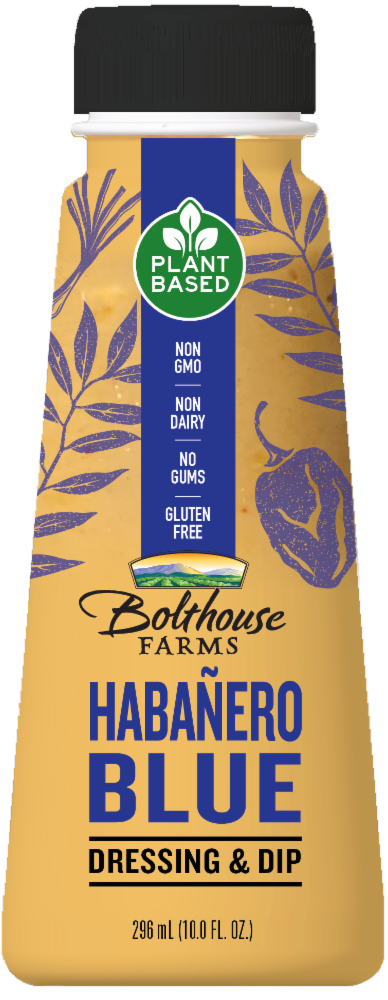 slide 1 of 3, Bolthouse Farms Plant Based Habanero Blue Cheese Salad Dressing, 10 oz