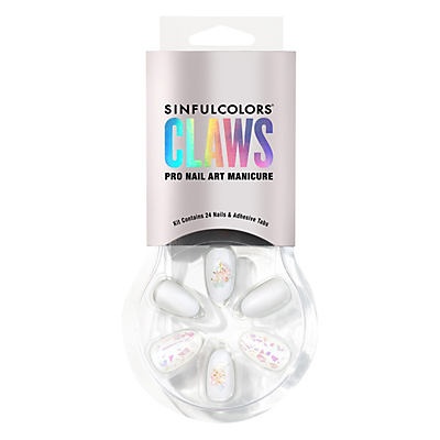 slide 1 of 1, Sinful Colors Claws Press-On Nails H.B.I.C, 24 ct