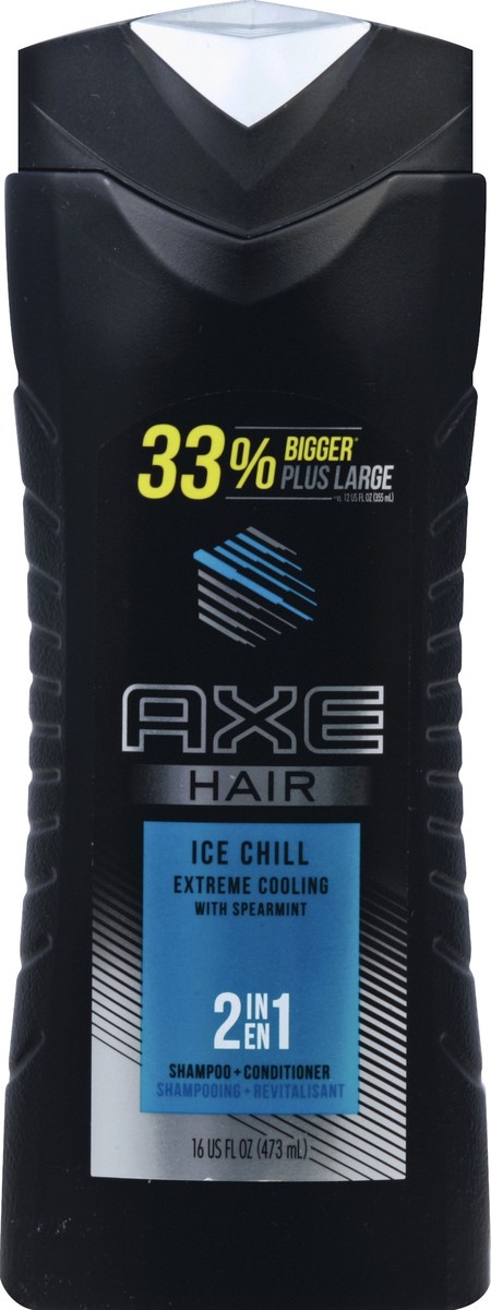 slide 2 of 2, AXE Hair Ice Chill 2-In-1 Shampoo & Conditioner, 16 fl oz