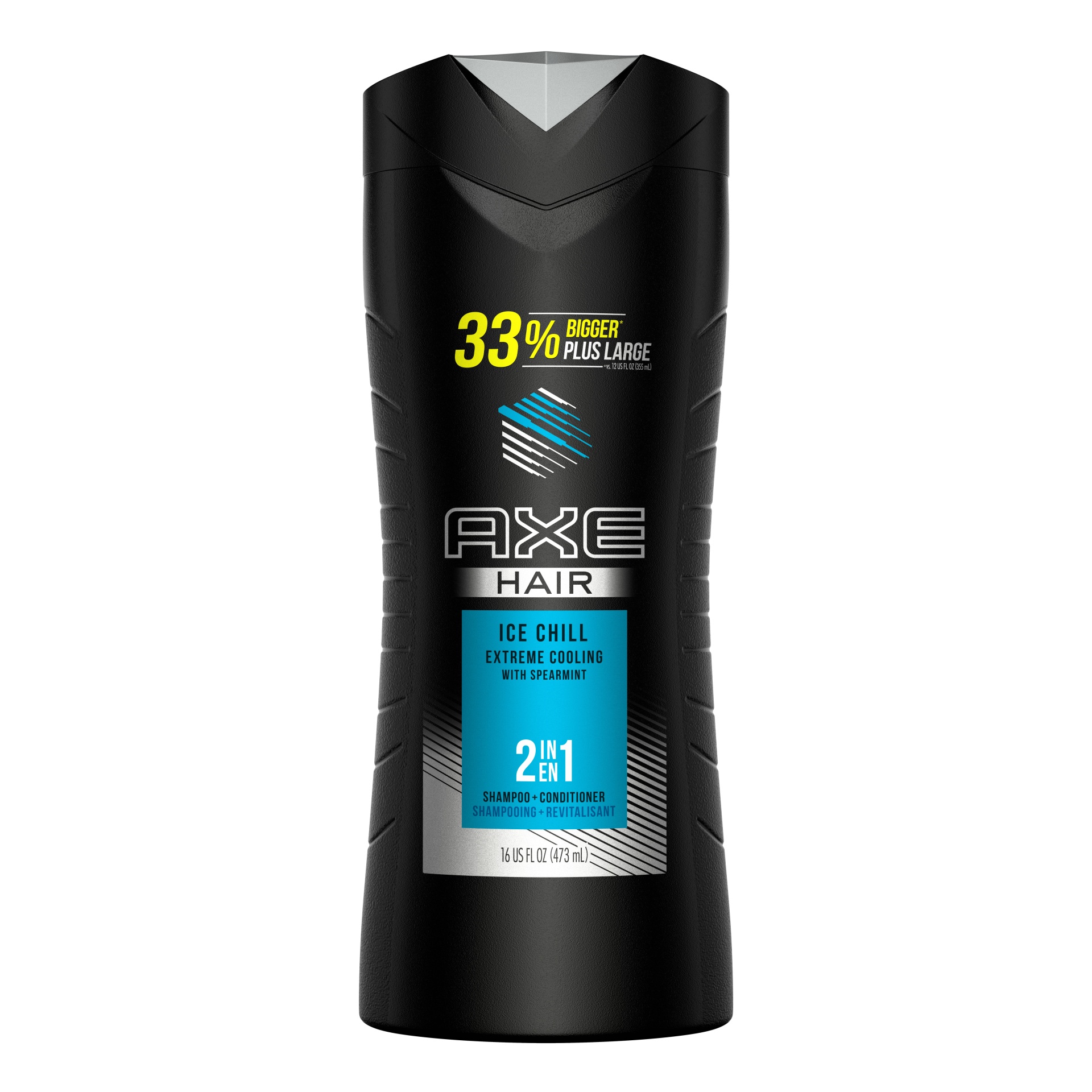 slide 1 of 2, AXE Hair Ice Chill 2-In-1 Shampoo & Conditioner, 16 fl oz
