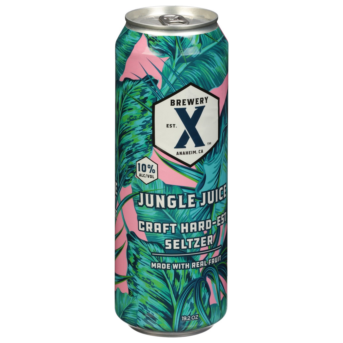 slide 3 of 4, Brewery X Craft Hard-est Seltzer Jungle Juice Beer 19.2 oz, 19 oz
