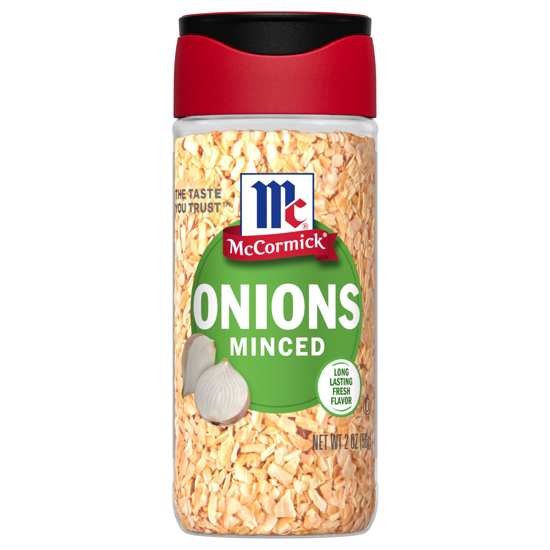 slide 1 of 7, McCormick Onions - Minced, 2 oz