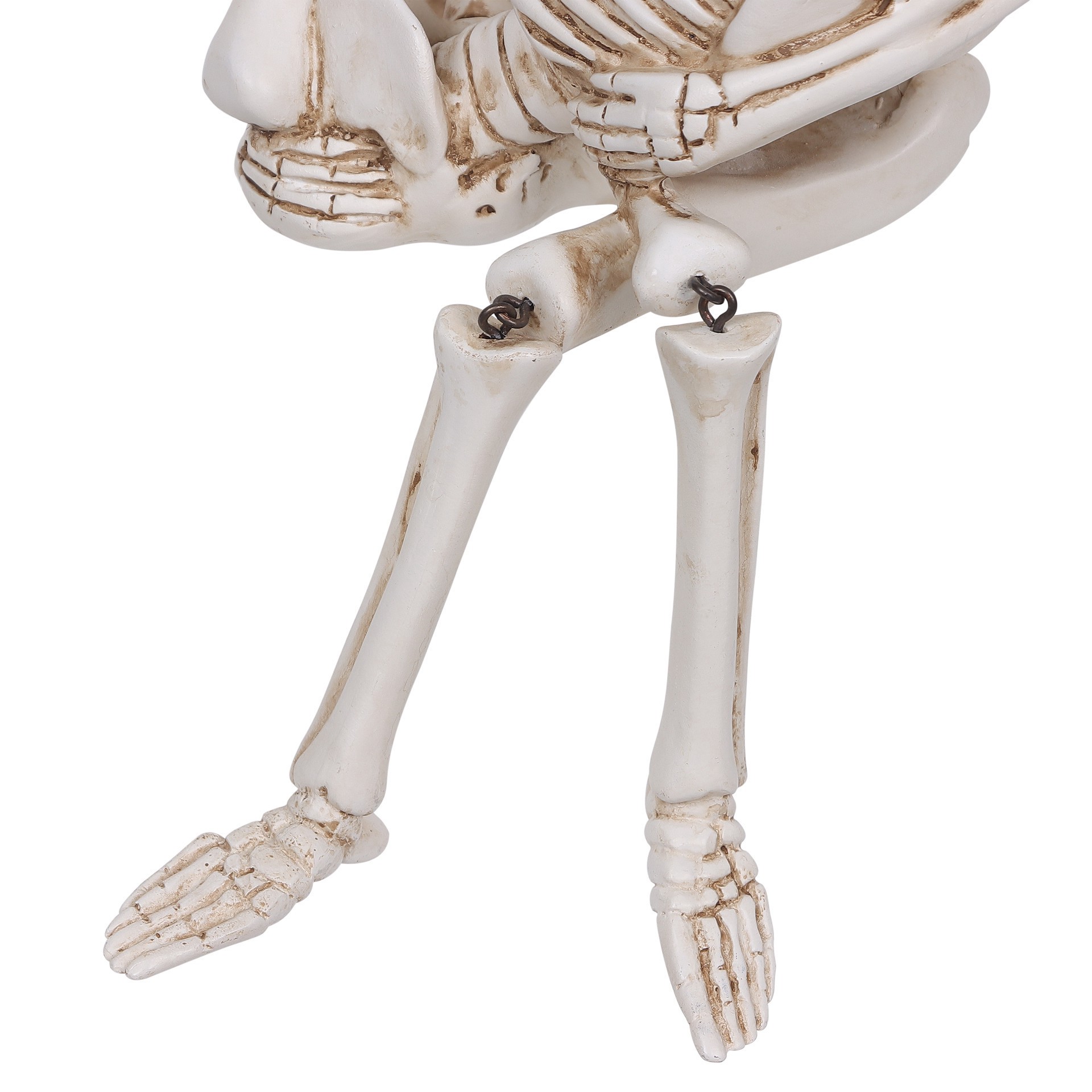 slide 3 of 6, 9.5" Skeleton Couple Hug Tabletop Decor By Ashland, 7.25 in x 3.75 in x 9.5 in