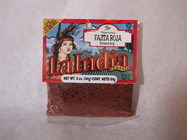 slide 1 of 1, La India Red Fajita Seasoning - 3 oz, 3 oz