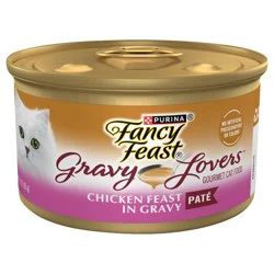 Purina Fancy Feast Gravy Lovers Chicken Feast Pate in Wet Cat Food Gravy - 3 oz. Can