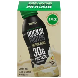 Shamrock Farms Rockin' Protein Lactose Free Vanilla Protein Shake - 4 ct