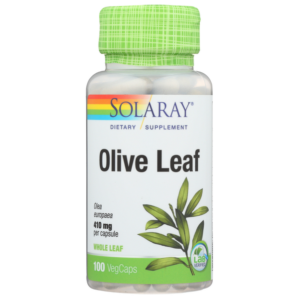 slide 1 of 1, Solaray Olive Leaf, 1 ct