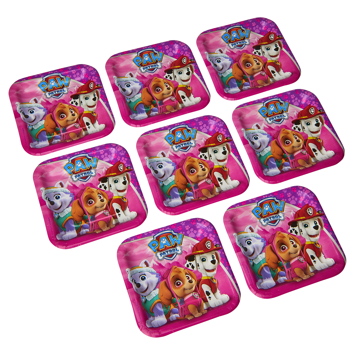 slide 2 of 2, PAW Patrol Disposable Plates, 8 ct