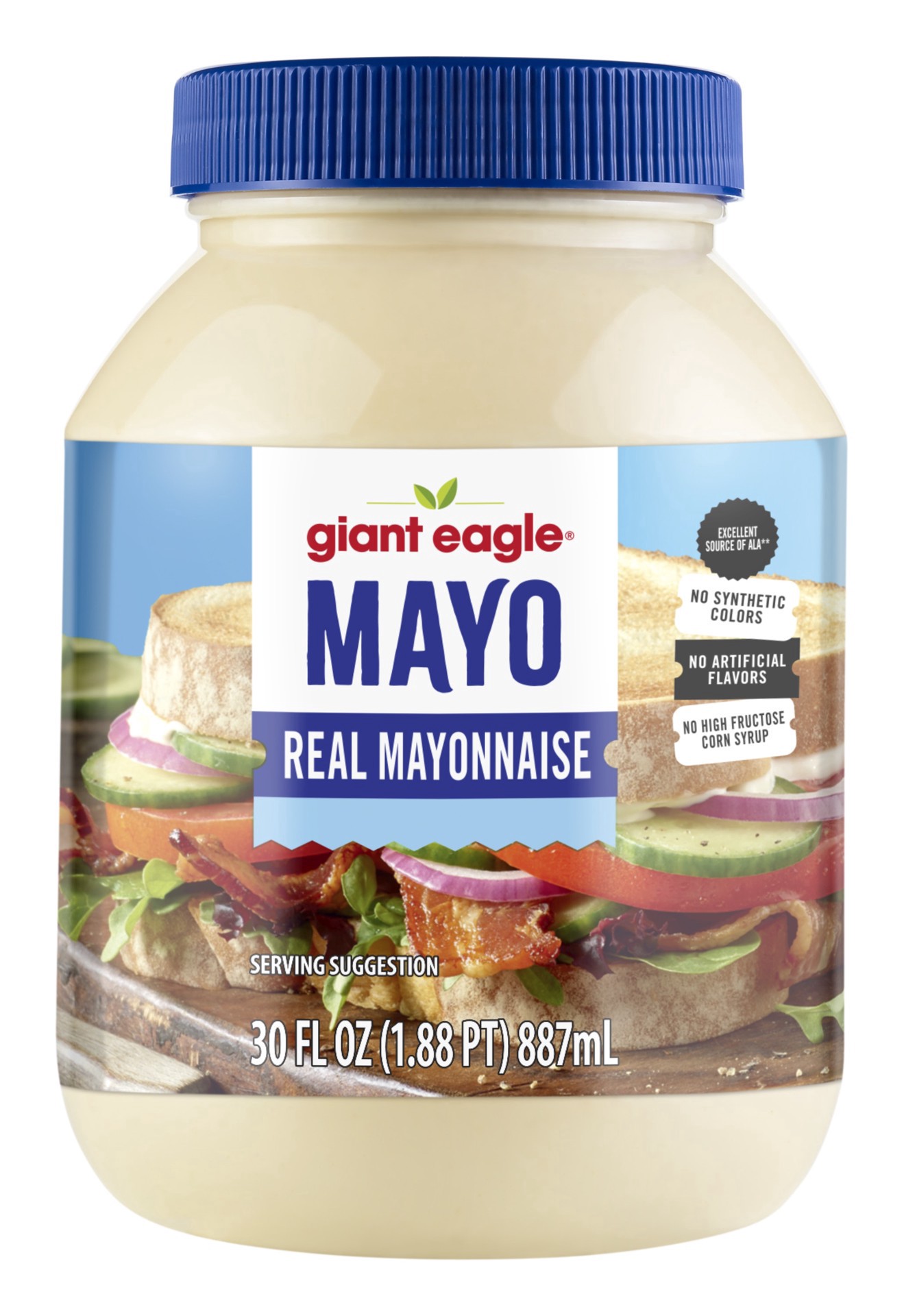 slide 1 of 1, Ge Mayonnaise, 30 oz