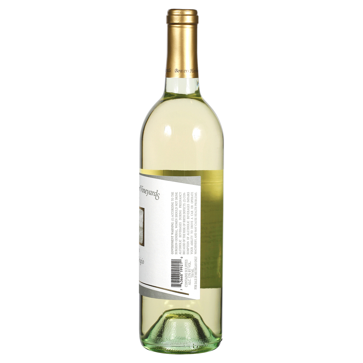 slide 2 of 3, Bowers Habor Bowers Harbor Pinot Grigio, 750 ml