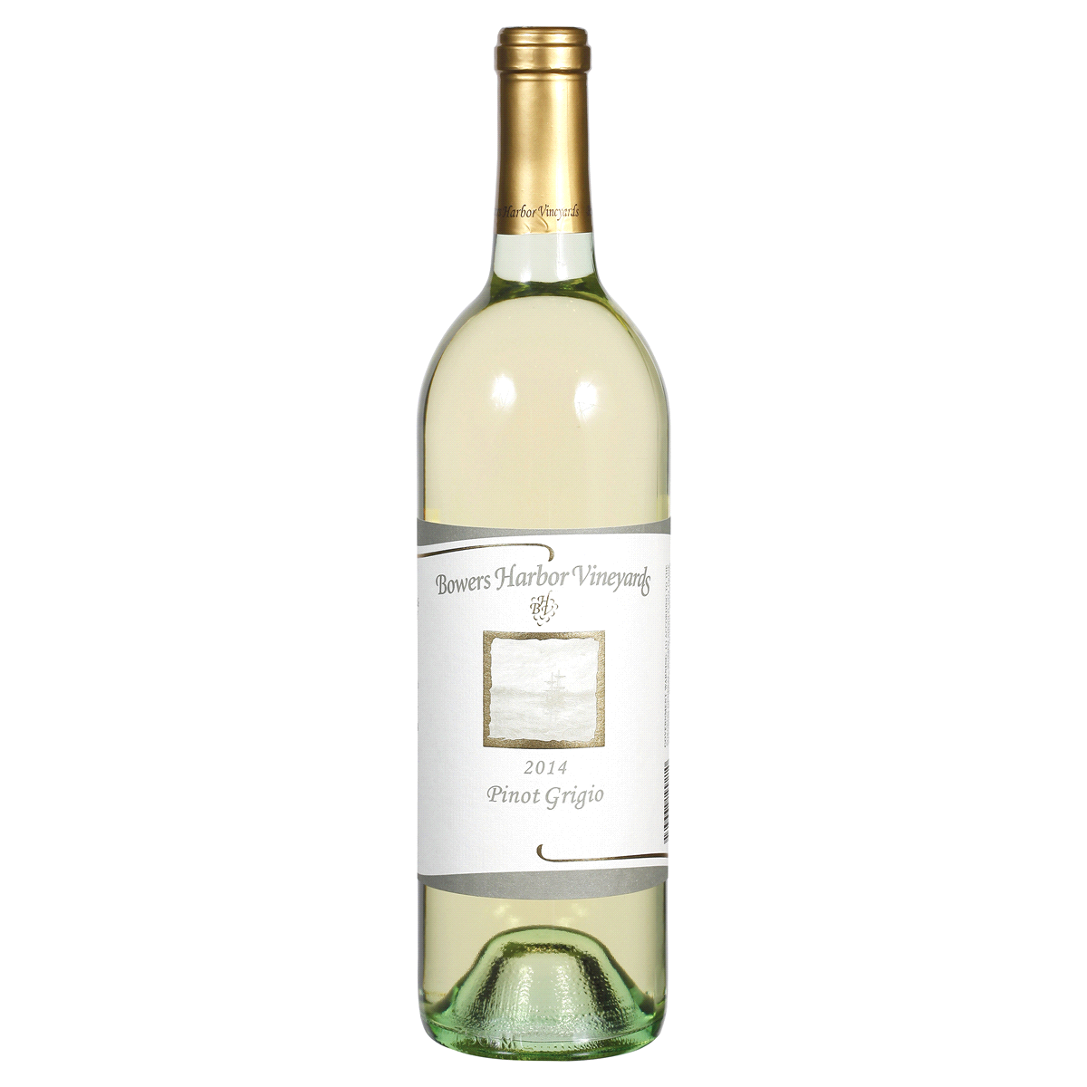 slide 1 of 3, Bowers Habor Bowers Harbor Pinot Grigio, 750 ml