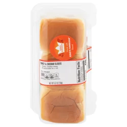 Taylor Farms Turkey & Cheddar Sliders - 3 ct