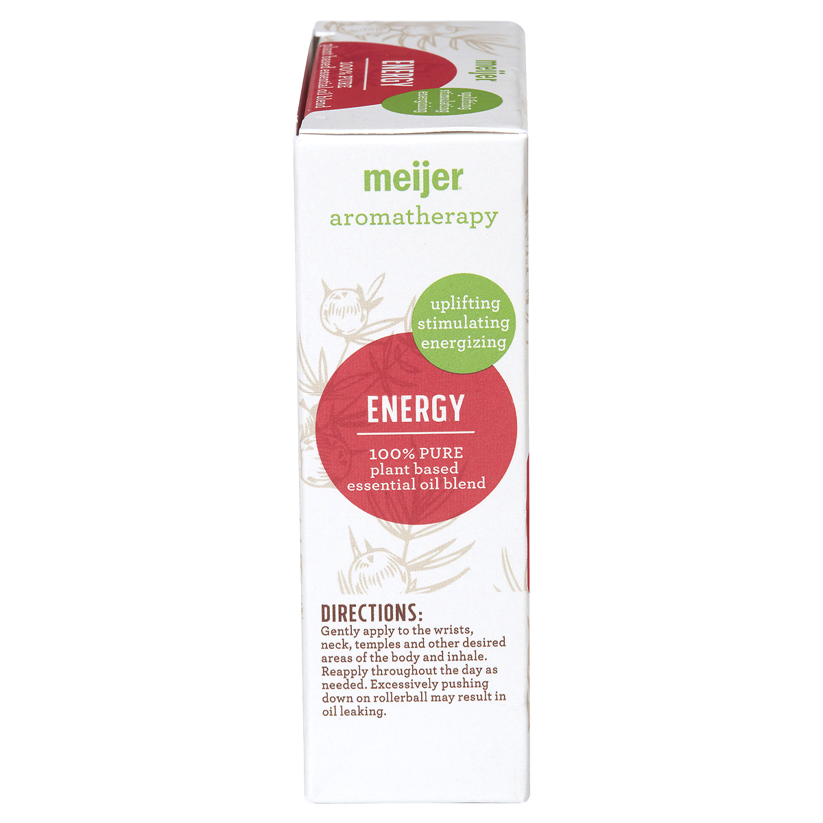 slide 2 of 5, Meijer Aromatherapy Roll-On Essential Oil Blend, Energy, 10 ml