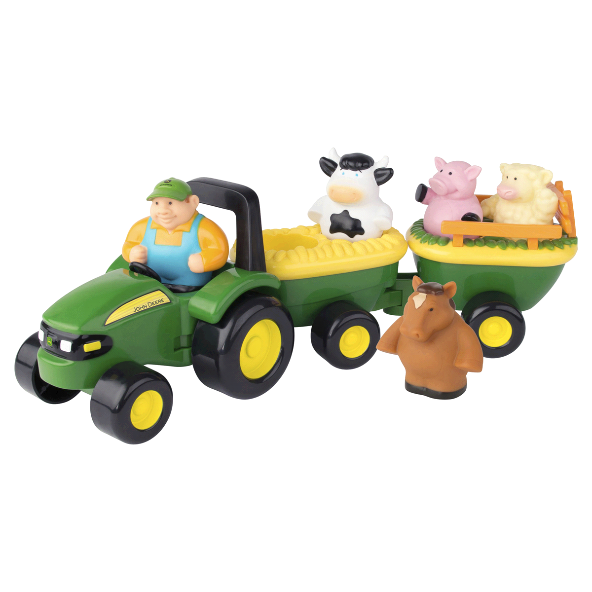 slide 3 of 3, John Deere Animal Sounds Hayride, 1 ct