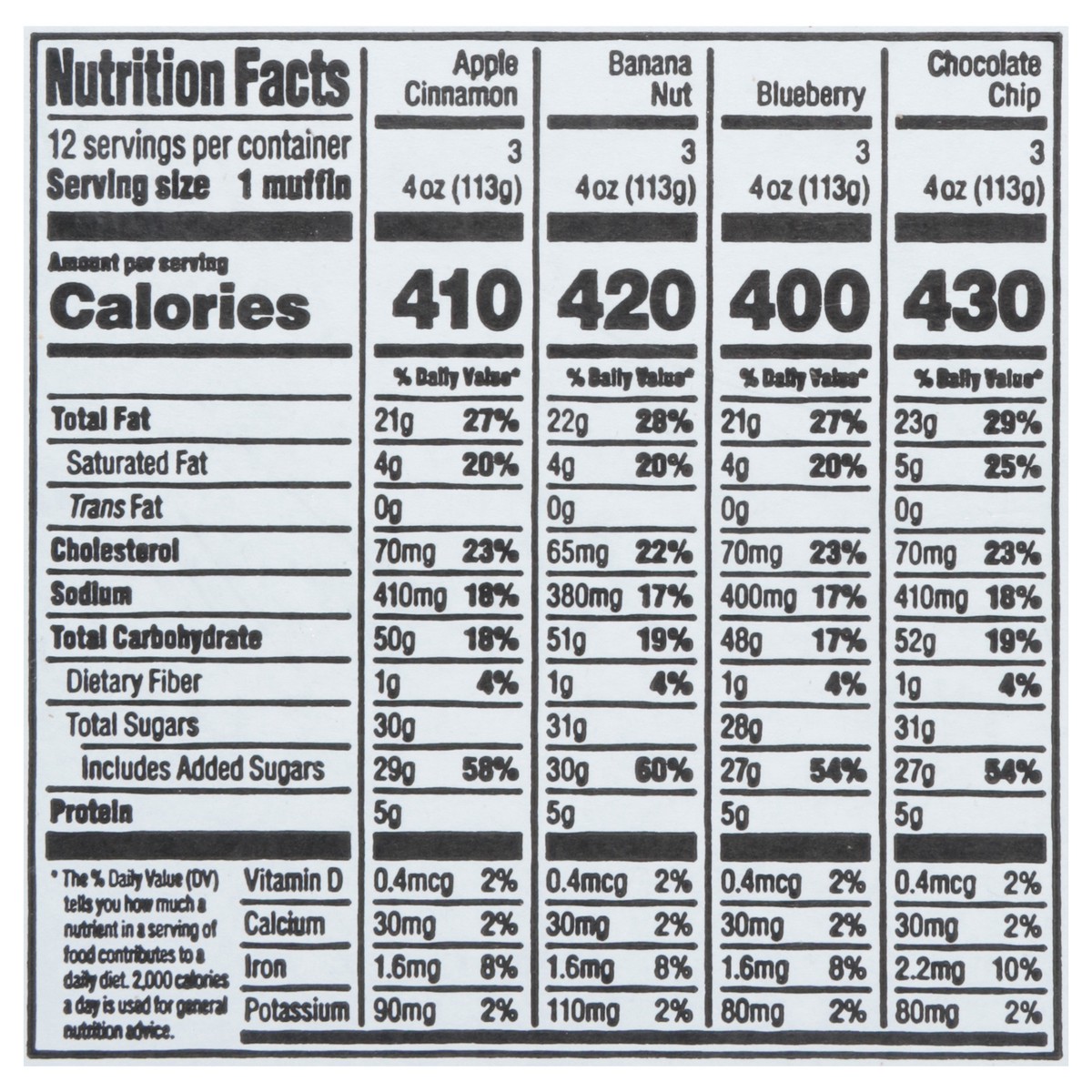 slide 5 of 14, First Street Large Muffins Iw, 48 oz