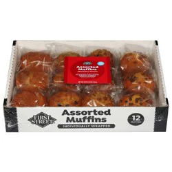 First Street Large Muffins Iw