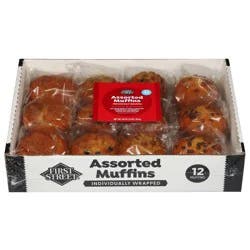 First Street Large Muffins Iw