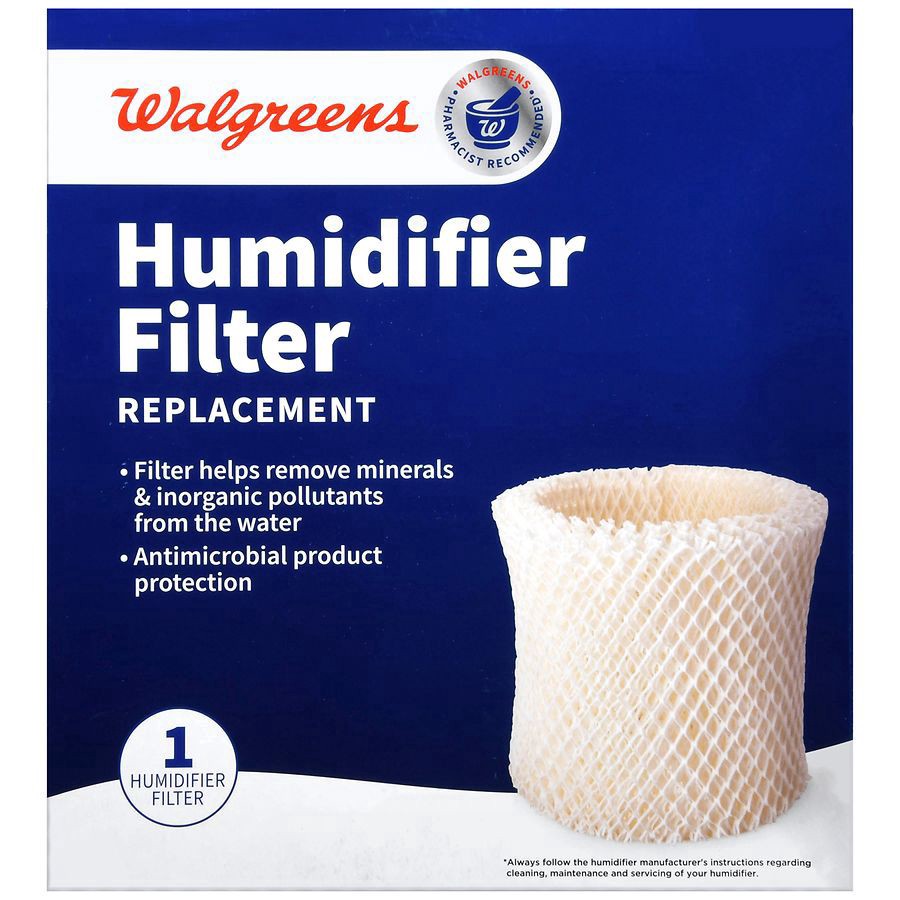slide 4 of 5, Walgreens Cool Mist Humidifier Filter Replacement, 1 ct