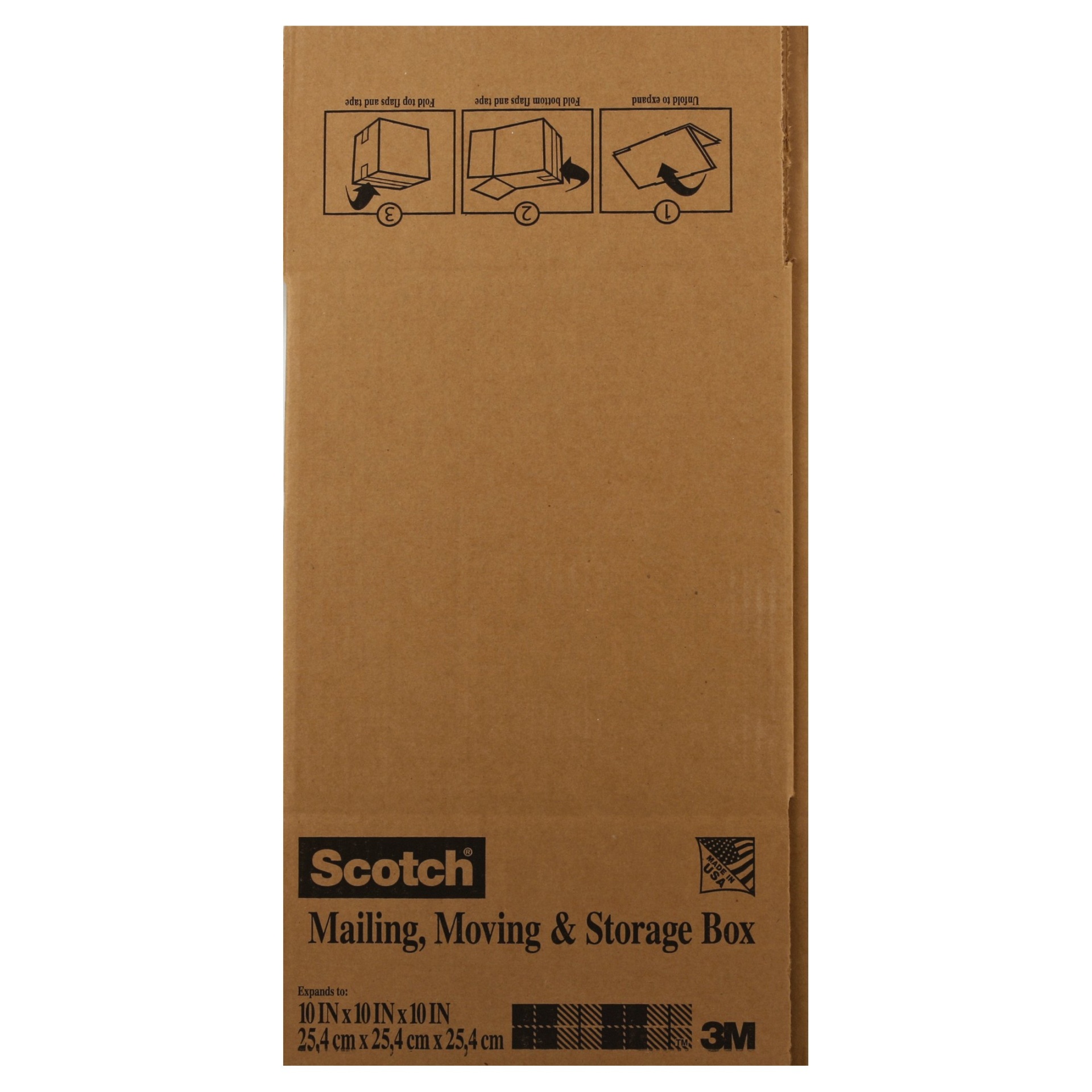 slide 1 of 1, Scotch Mailing Box, 10 in x 10 in