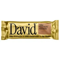 David Salted Peanut Butter Flavored Bar 2.05 oz
