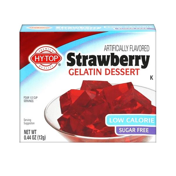 slide 1 of 1, Hy-Top Gelatin Raspberry, 3 oz