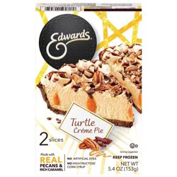 Edwards Turtle Creme Pie - 2 Each