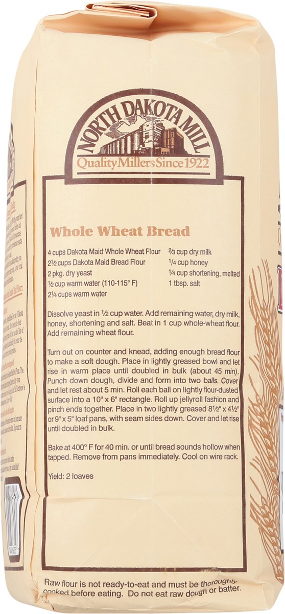slide 8 of 12, North Dakota Mill Stone Ground Whole Wheat Flour 5 lb, 5 lb