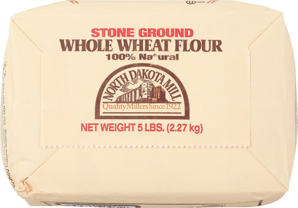 slide 9 of 12, North Dakota Mill Stone Ground Whole Wheat Flour 5 lb, 5 lb