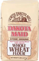 North Dakota Mill Stone Ground Whole Wheat Flour 5 lb