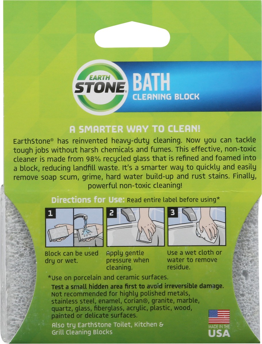 slide 6 of 9, Earth Stone Bath Cleaning Block 1 ea, 1 ct