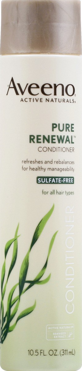 slide 5 of 7, AVEENO PURE RENEWAL Conditioner, 10.5 Fl. Oz, 10.50 fl oz