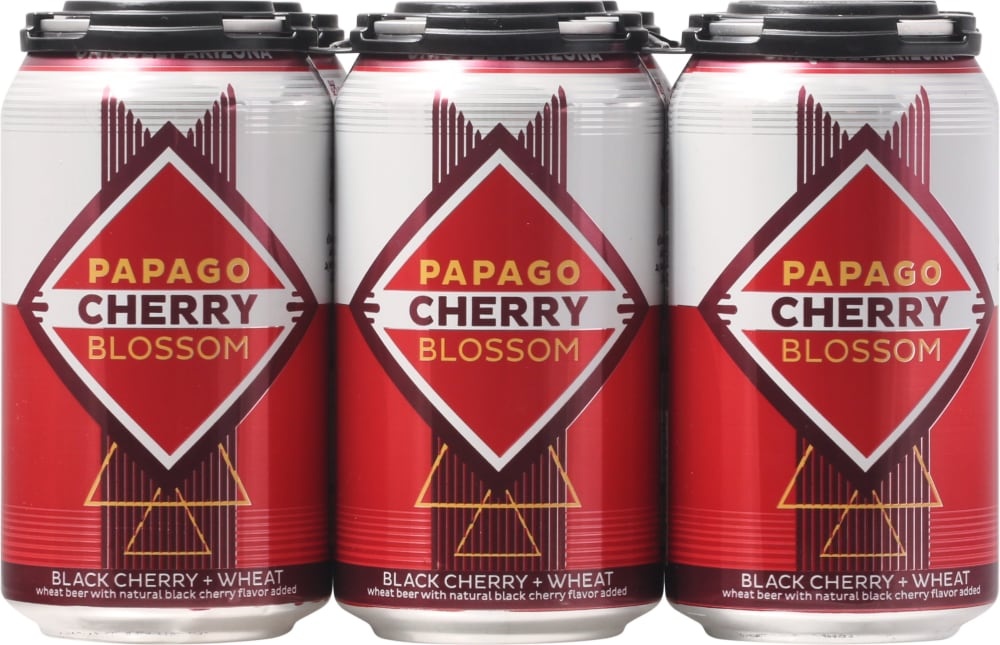 slide 1 of 1, Papago Brewing Co. Cherry Blossom Wheat Beer, 6 ct