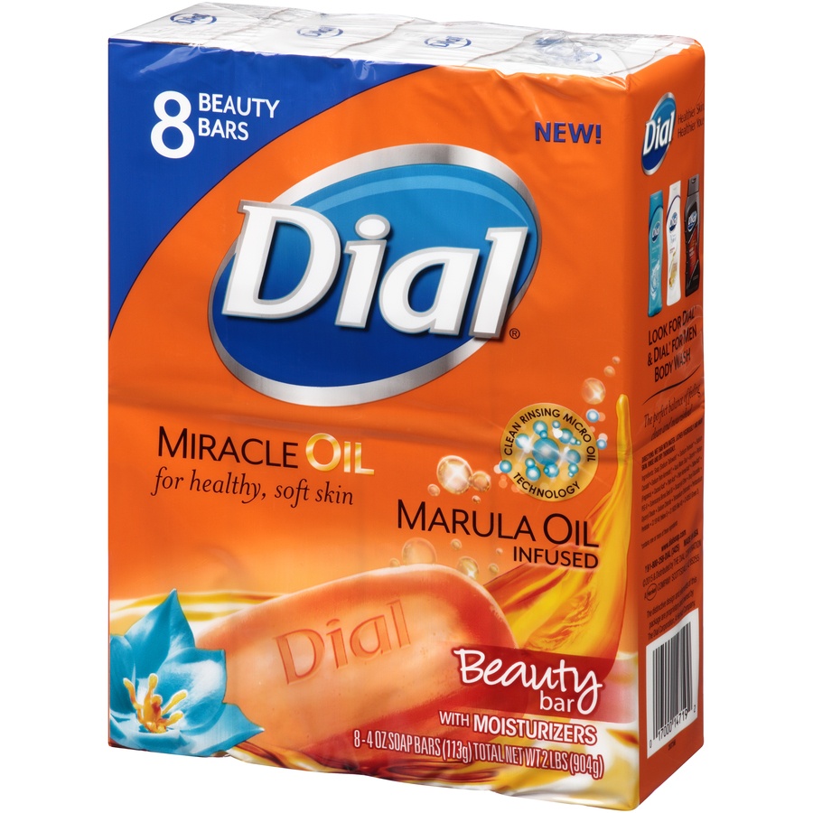 slide 3 of 7, Dial Bar Soap Miracle Oil, 1 ct