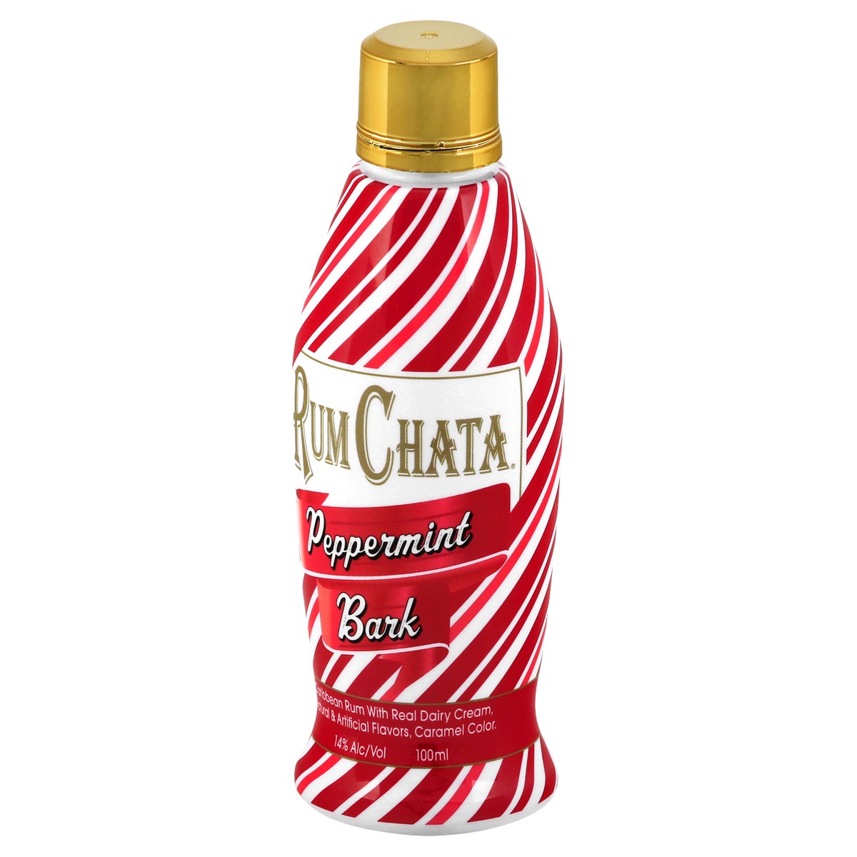 slide 3 of 11, RumChata Peppermint Bark Caribbean Rum 100 ml, 1 ct