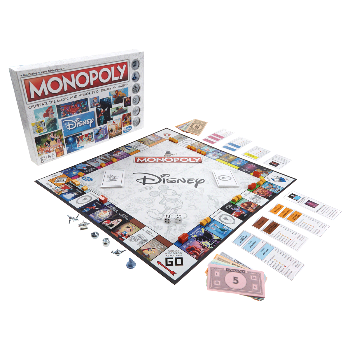 slide 3 of 3, Monopoly: Disney Animation Edition, 1 ct