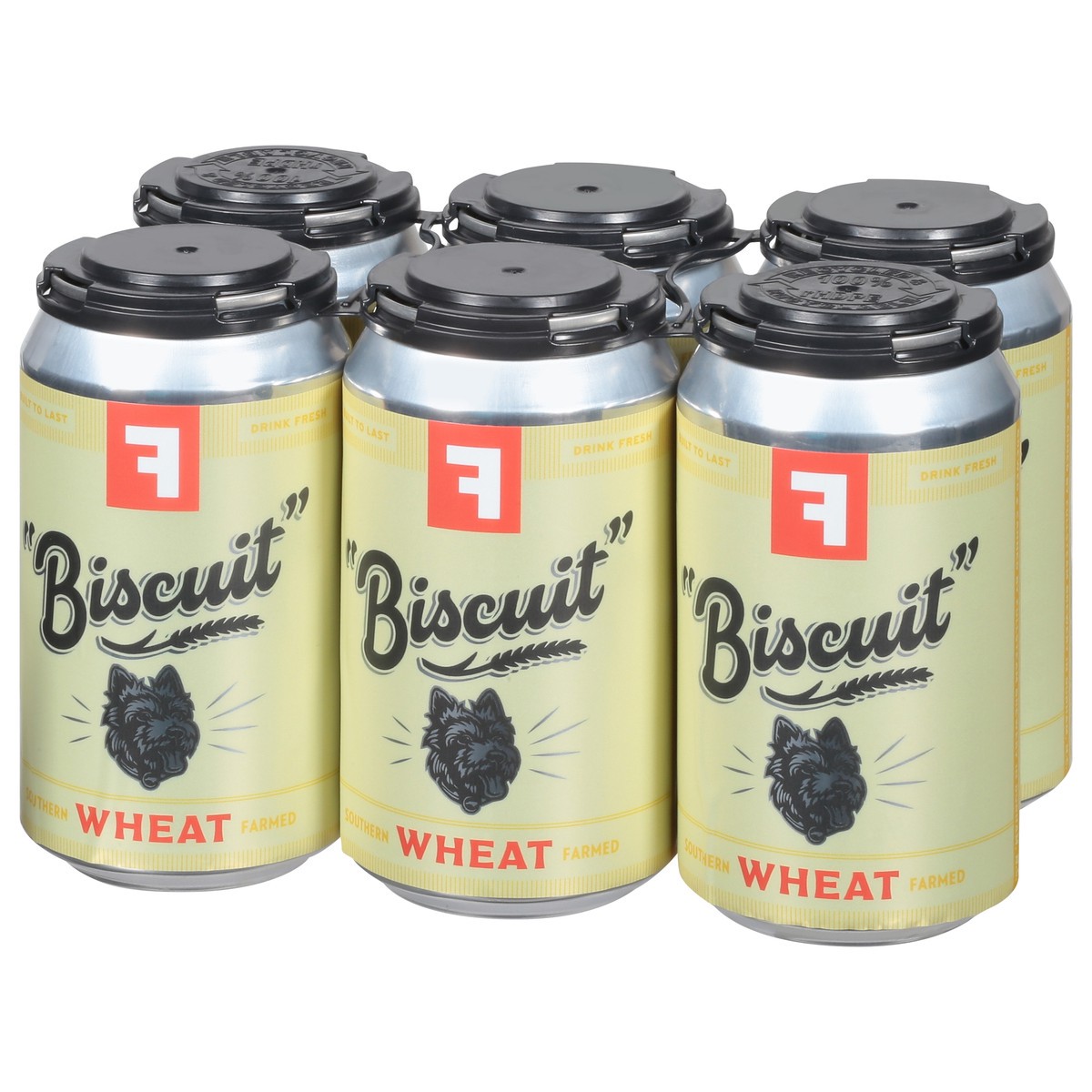 slide 5 of 10, Fullsteam Brewery Southern Farmed Wheat Biscuit Beer 6 - 0.75 pt Cans, 6 ct; 12 oz