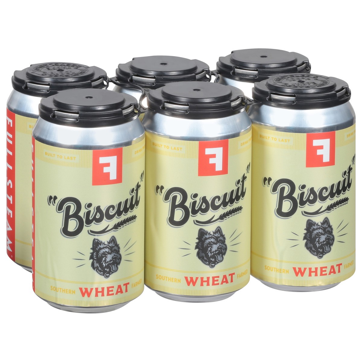 slide 4 of 10, Fullsteam Brewery Southern Farmed Wheat Biscuit Beer 6 - 0.75 pt Cans, 6 ct; 12 oz
