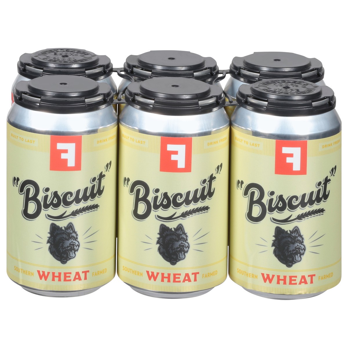 slide 1 of 10, Fullsteam Brewery Southern Farmed Wheat Biscuit Beer 6 - 0.75 pt Cans, 6 ct; 12 oz